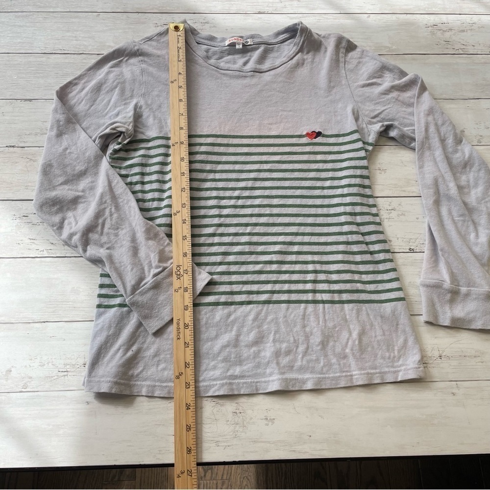 Sundry Long Sleeve Shirt Size 1 Junior Women tshirt top striped boho
